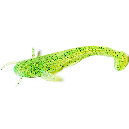 Silikoninis masalas FishUp Catfish – #026 - Flo Chartreuse/Green