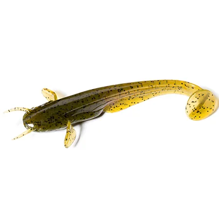 Silikoninis masalas FishUp Catfish – #074 - Green Pumpkin Seed