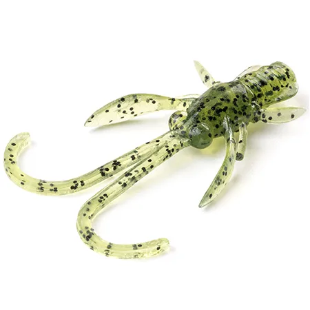 Silikoninis masalas Fishup Baffi Fly 1.5″ (10 vnt.) – #042 - Watermelon Seed