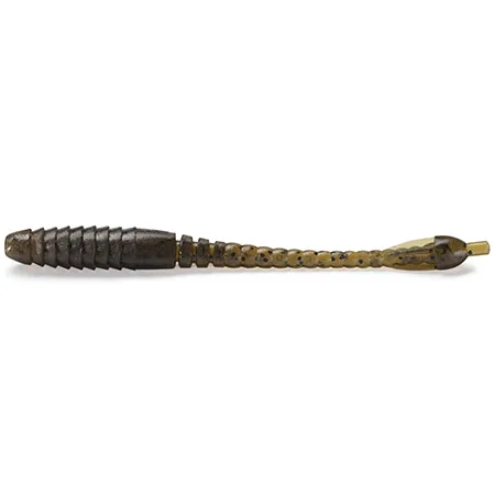Silikoninis masalas Fishup ARW Worm 2″ (12 vnt.) – #043 - Watermelon Brown/Black