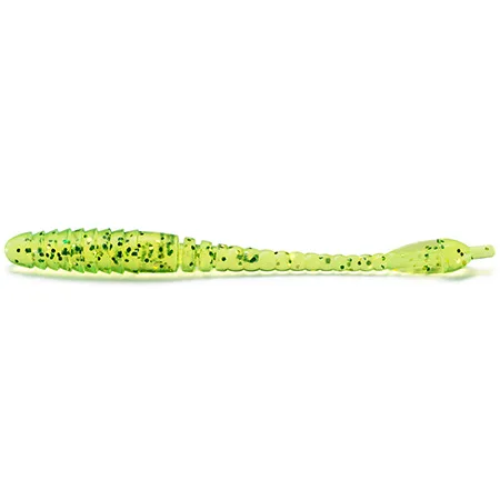 Silikoninis masalas Fishup ARW Worm 2″ (12 vnt.) – #026 - Flo Chartreuse/Green