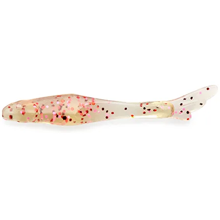 Silikoninis masalas Fishup Aji Tiny 1.5″ (12 vnt.) – #414 - UV Clear/Red