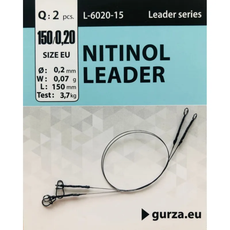 Gurza NITINOL LEADER (Titaniniai pavadėliai) – Ø 0,20 mm
