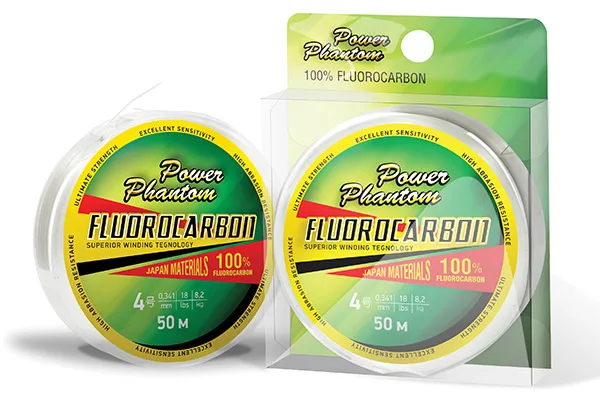 Power Phantom Fluorocarbon 15m, 30m, 50m – 1kg 50m clear