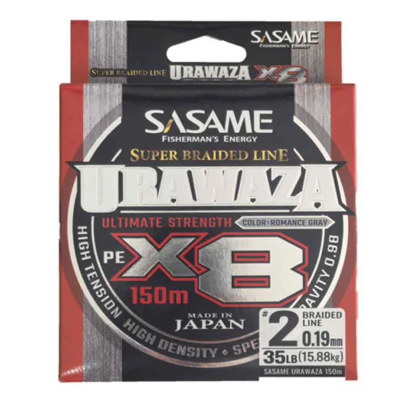 SASAME pintas valas Urawaza X8 LDY-10 150m Gray – LDY104