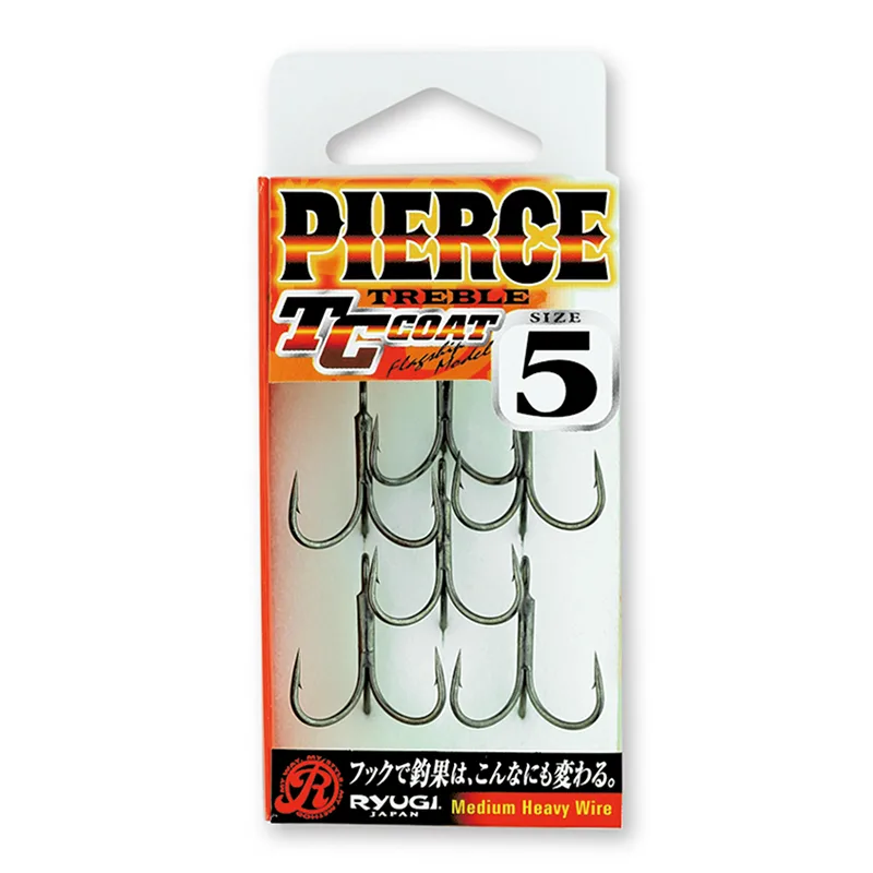 SASAME trišakiai HPT044 Pierce Treble TC – Nr.6, 6pcs/pack,