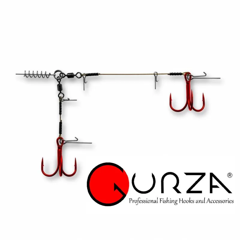 Apkaustas Gurza COMBI STINGER RIG ST-36 – Red