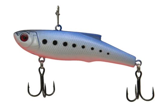Vobleris vert. ECOPRO VIB  Diana 70mm 15g – 085 Milk Blue Shad