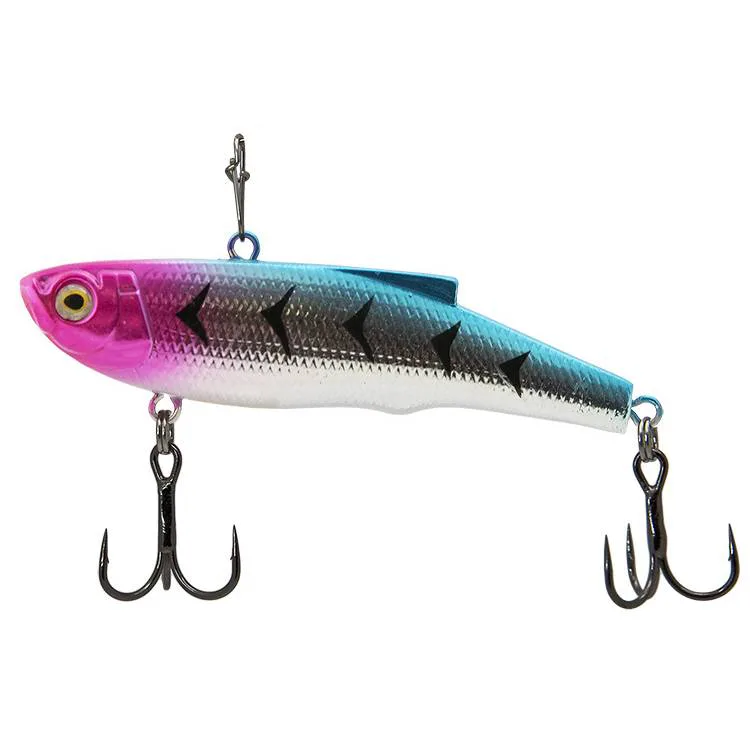Vobleris vert. ECOPRO VIB  Diana 70mm 15g – 047-Psychedelic Shad