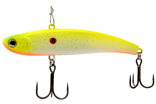 Vobleris vert. ECOPRO VIB  Nemo Slim 80mm 22g – 032 Pearl Canary