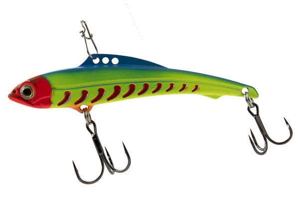 Vobleris vert. ECOPRO VIB  Roka Slim 90mm 28g – 021 Bloody Mary
